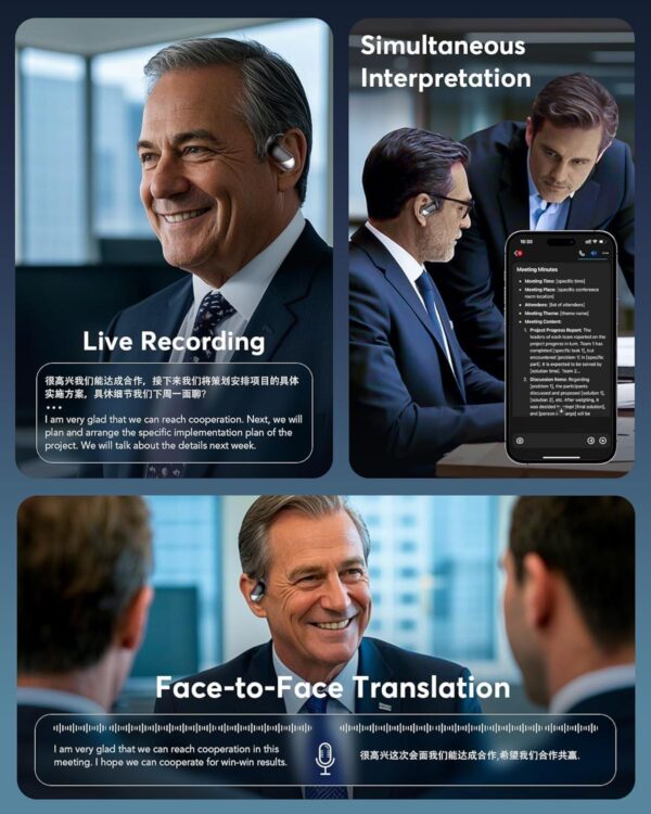 Real Time Translation Earbuds – AI Headphones - Image 6