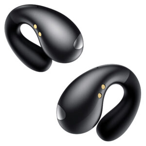 Boytond Ultra Open Ear Earbuds - Ergonomic Clip-On Earbuds, Bone Conduction Over-The-Ear Headphones with Waterproof Design and Secure Fit for Small Ears