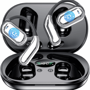 3-in-1 AI Translator Earbuds Real Time, Open Ear Translator Headphone 144 Languages & Accents for Business Travelling Negotiation